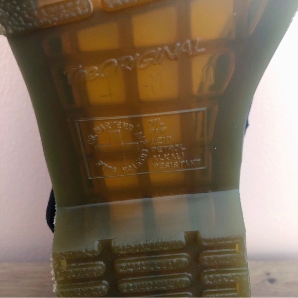 Dr. Martens Black Leather Mary Janes w/ Silver Buckle - Picture 3 of 3